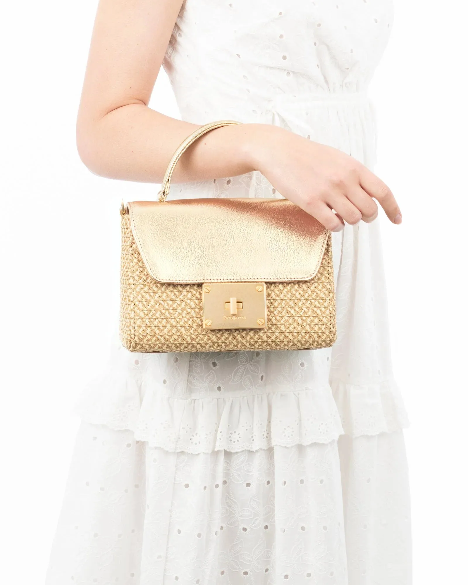 Eric Javits JuJu Gold Bag