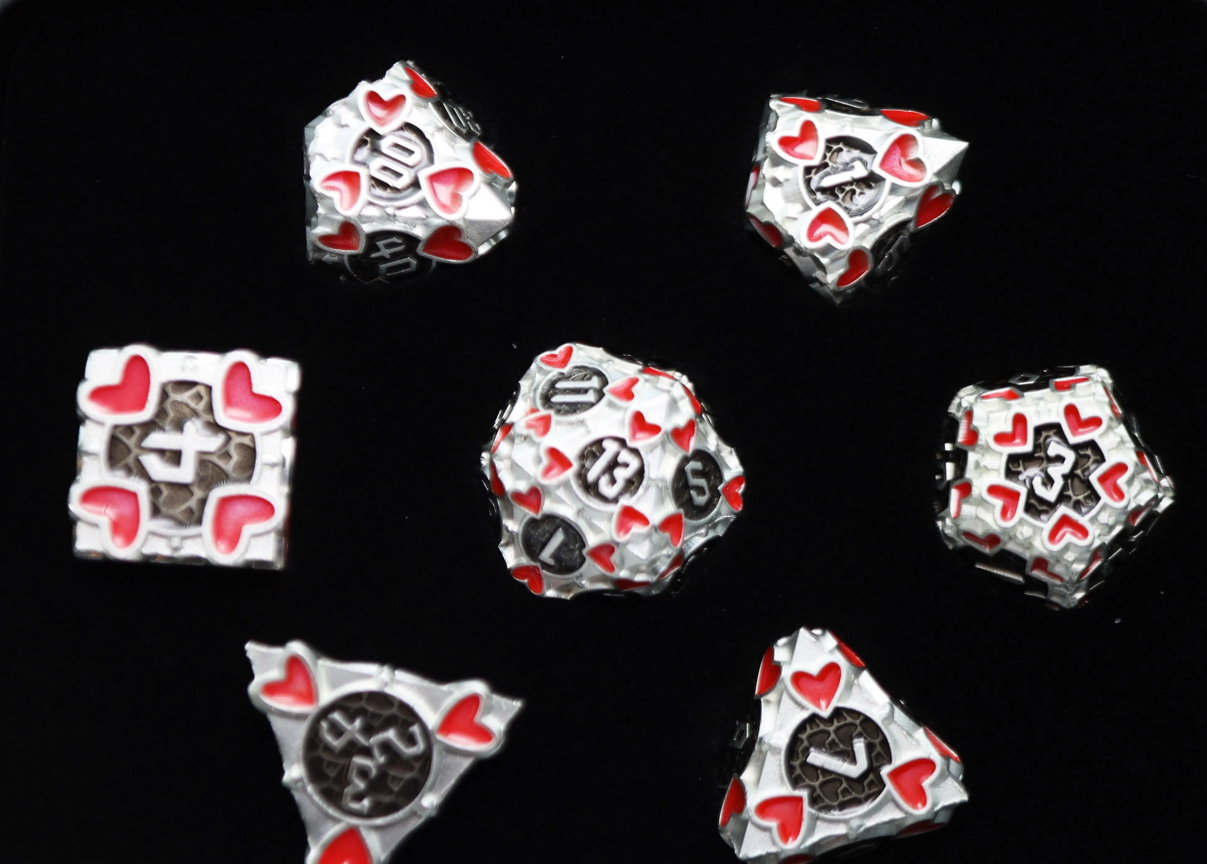 Erotes' Arrow: Anteros - Metal RPG Dice Set
