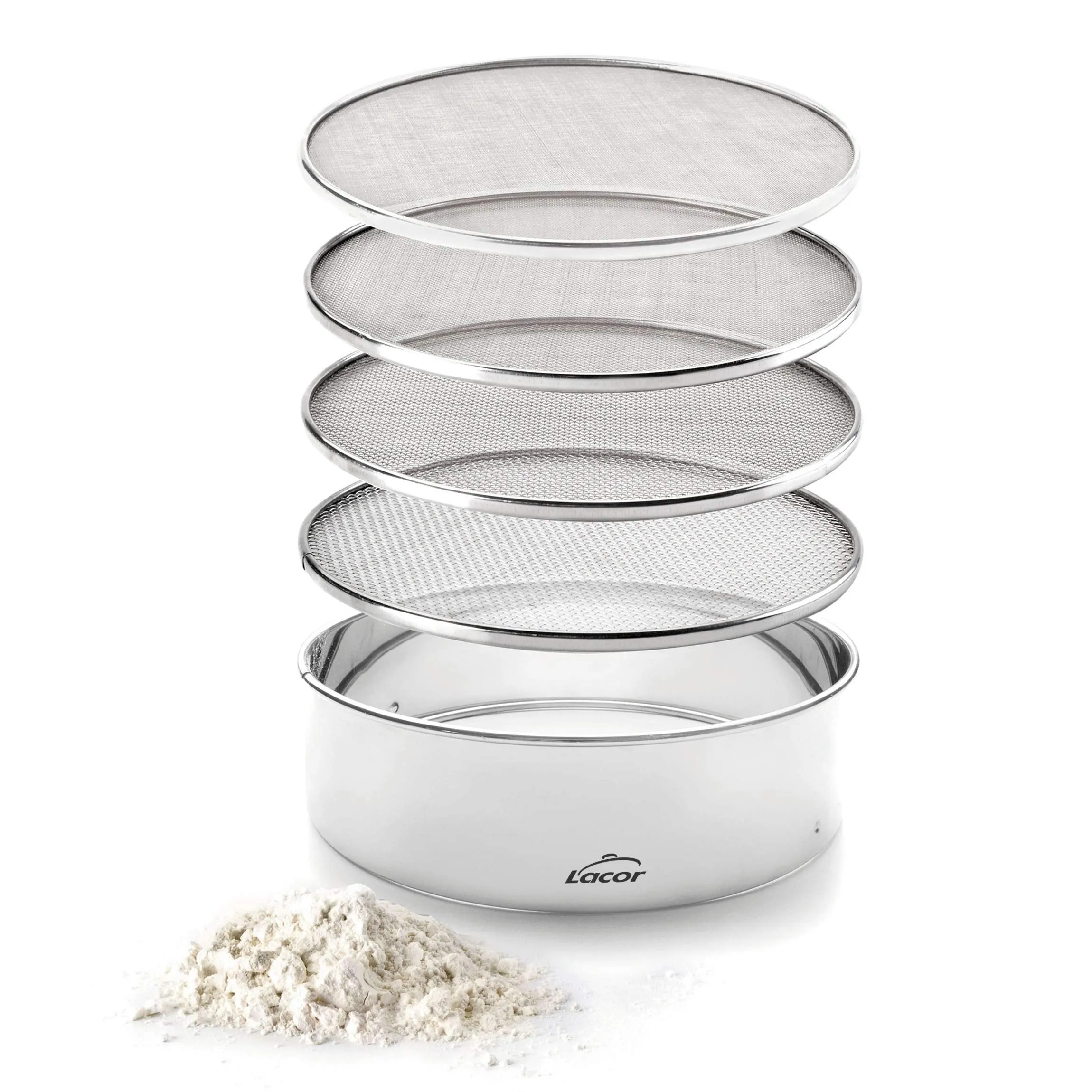 Exchangeable Mesh Drum Sieve (Set of 4) -68341
