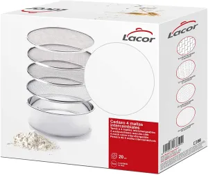 Exchangeable Mesh Drum Sieve (Set of 4) -68341