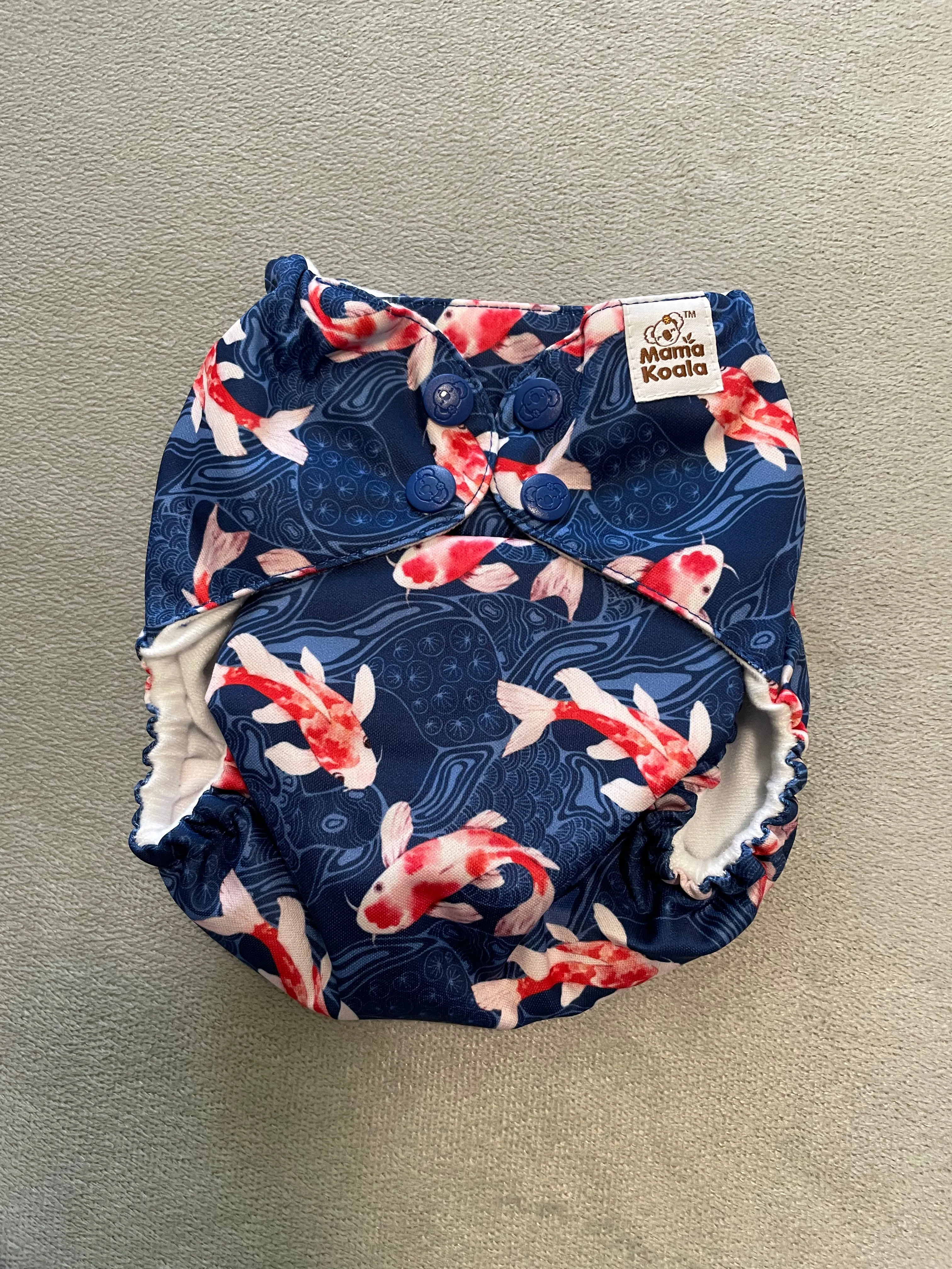 F172-Koi Fish-Mama Koala Pocket Diaper 1.0