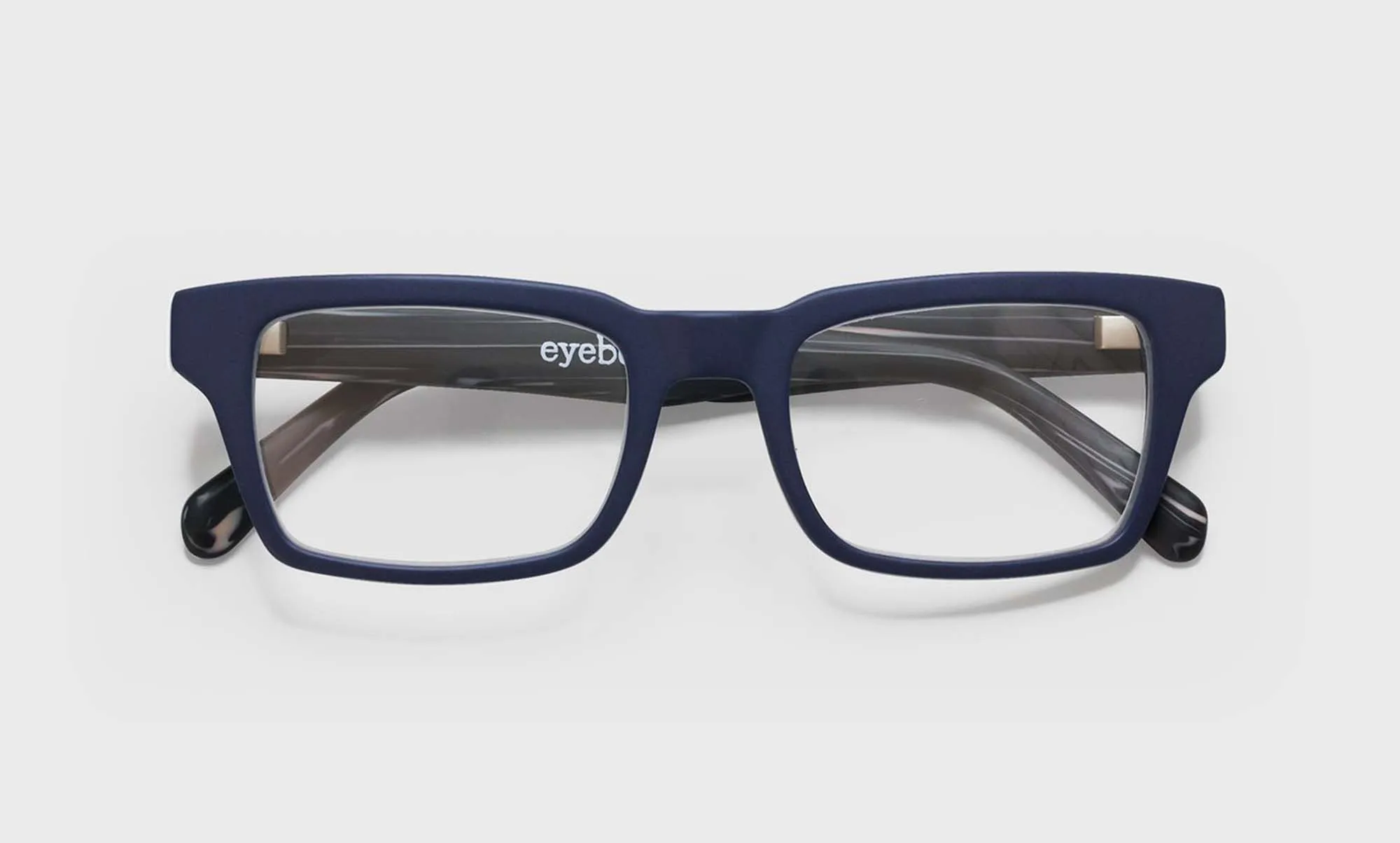 Fare n Square Color 10 - Matte Navy Front and Temples