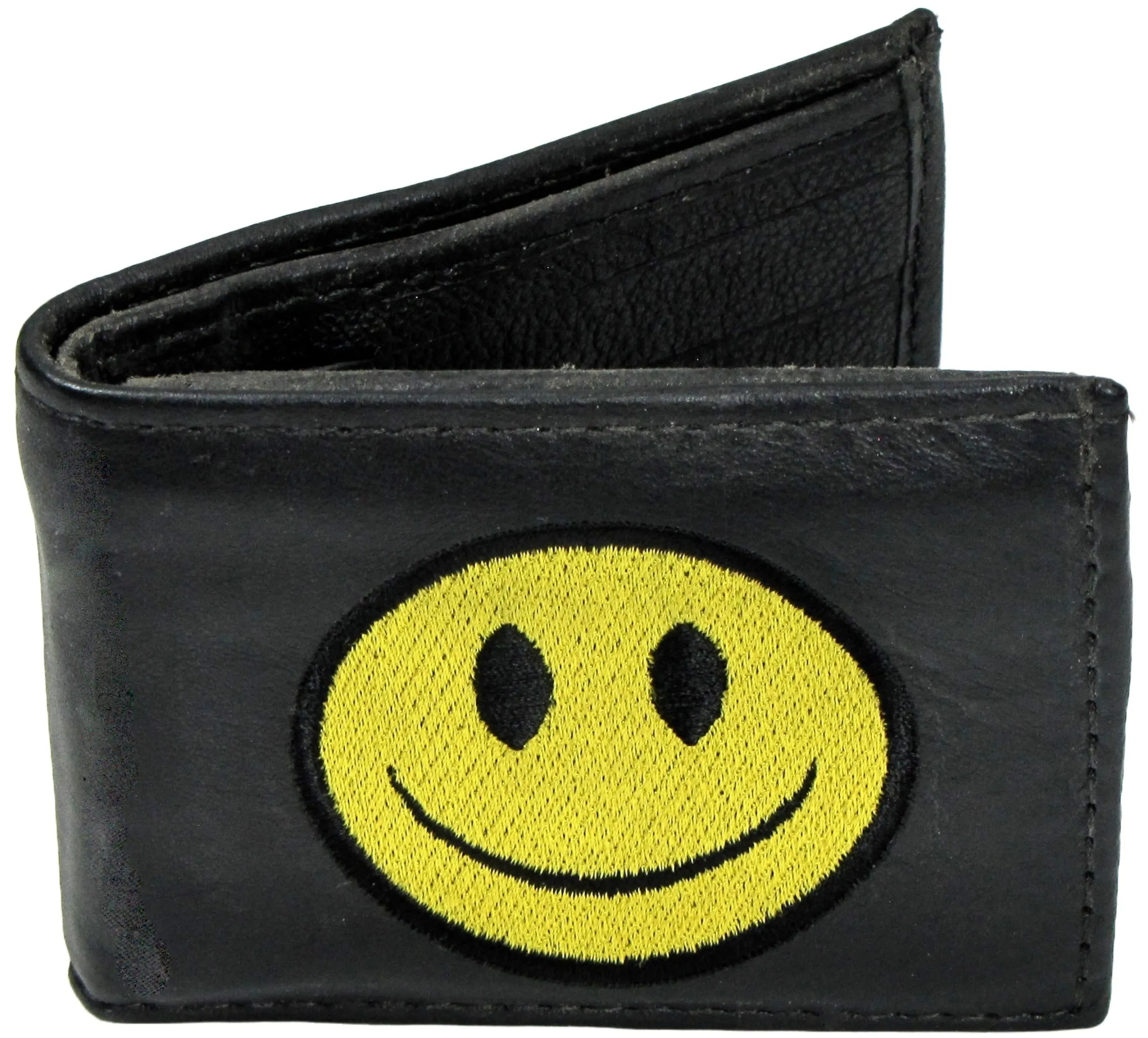 FB816- GG Embroidered Billfold-Happy Face