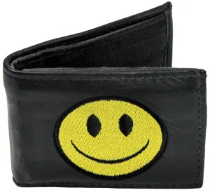 FB816- GG Embroidered Billfold-Happy Face