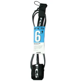 FCS 6' Regular 7mm Leash