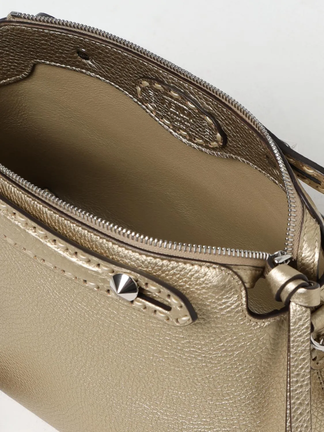 Fendi Crossbody Bags Woman Platinum