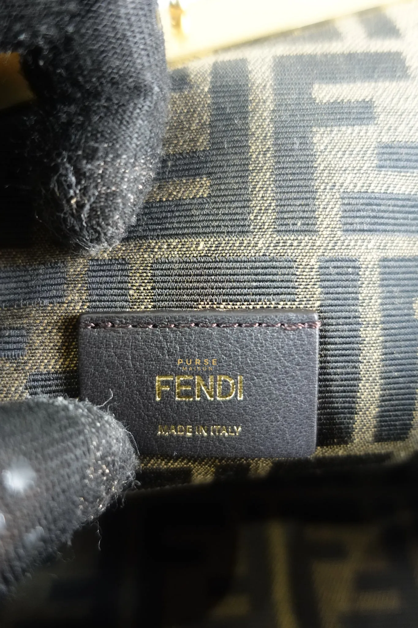 First Napa Leather Bag Camel Small