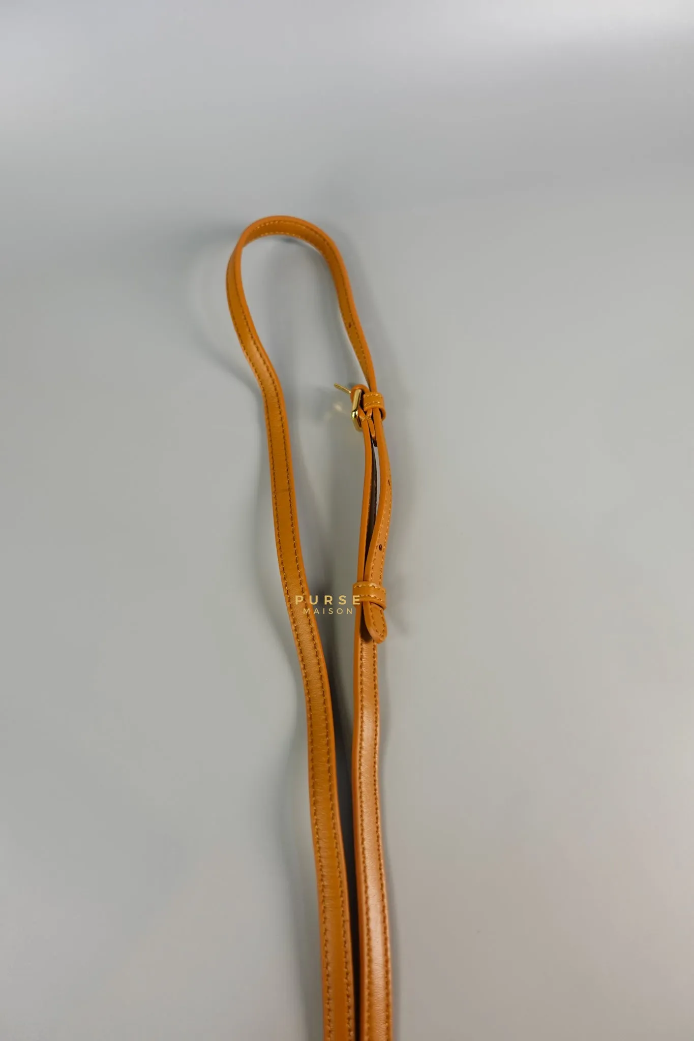 First Napa Leather Bag Camel Small