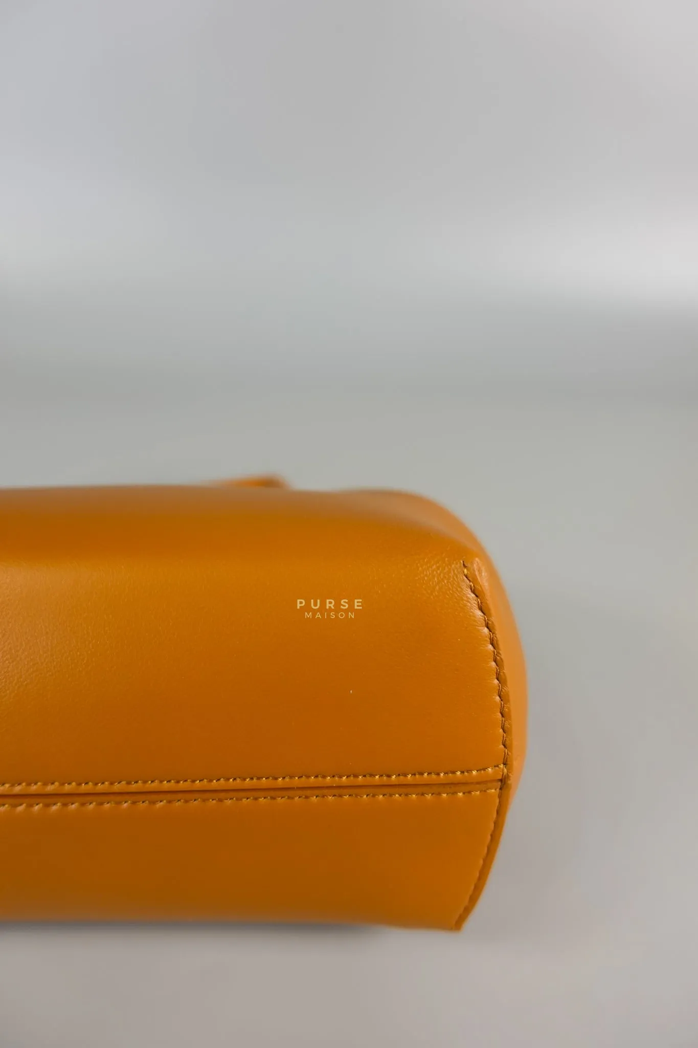First Napa Leather Bag Camel Small