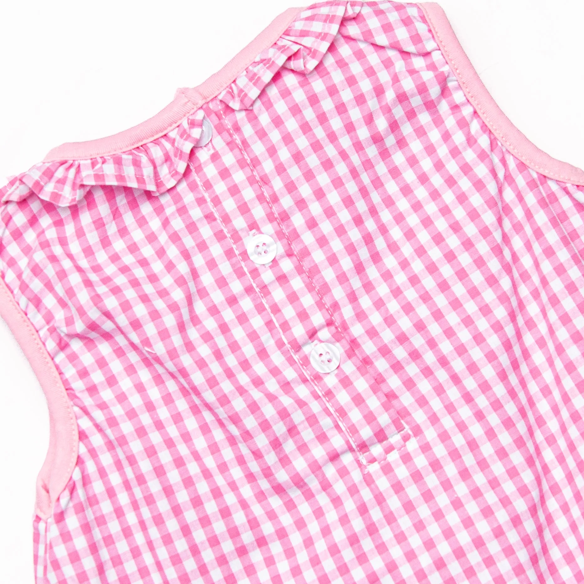 Fish Tails Applique Diaper Set, Pink