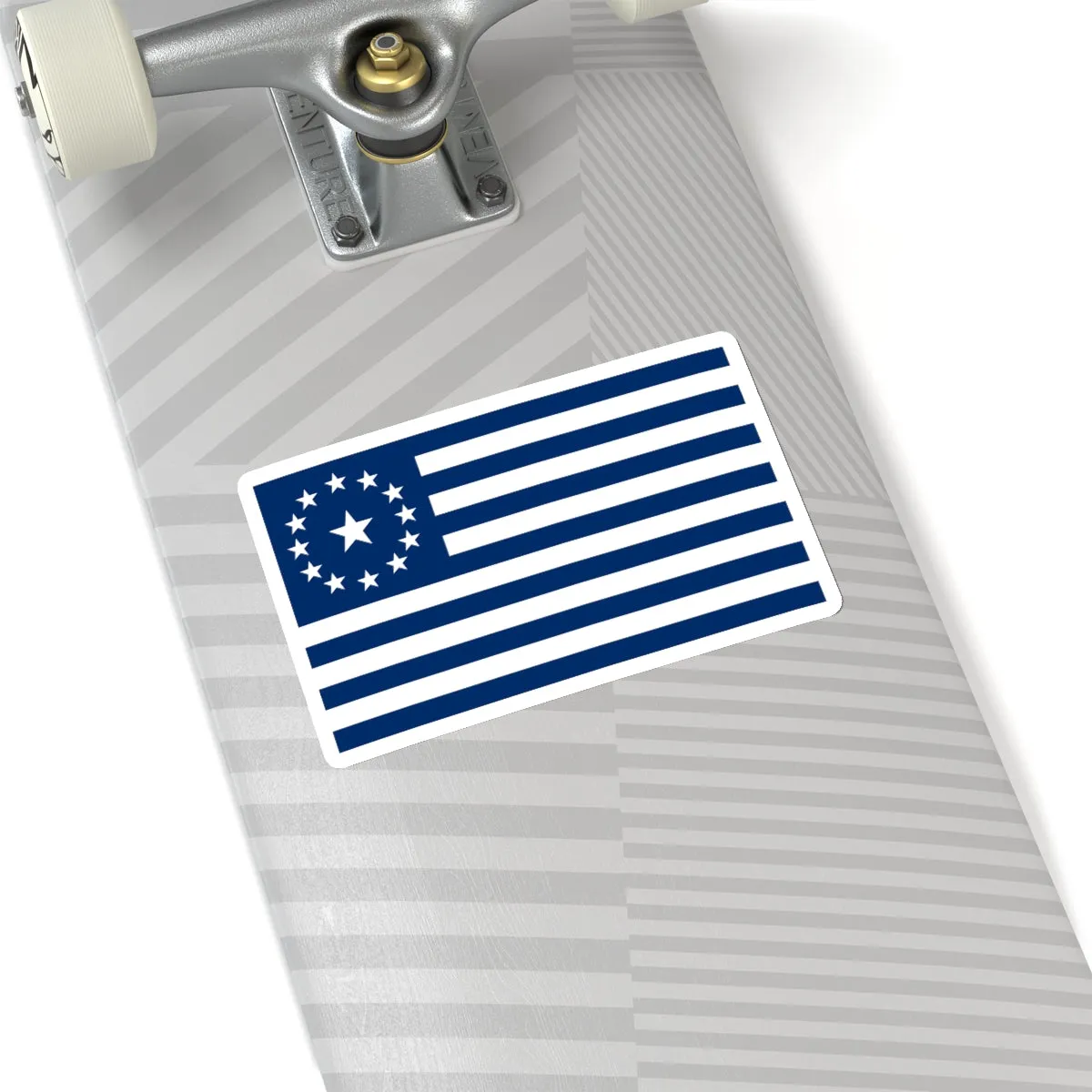 Flag of Deseret Transparent Window Decal