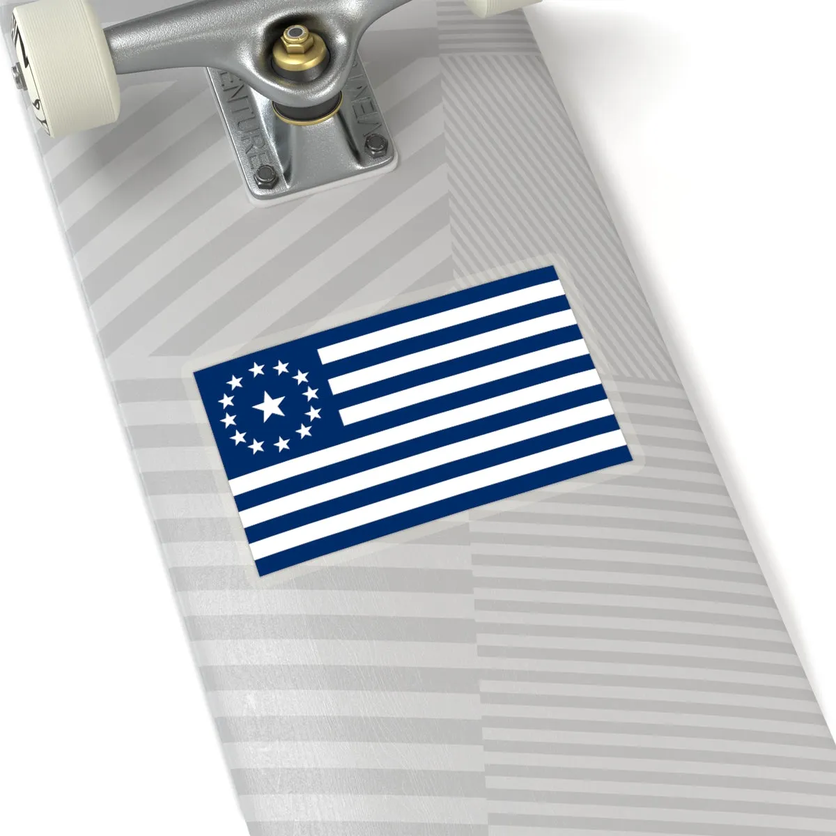 Flag of Deseret Transparent Window Decal