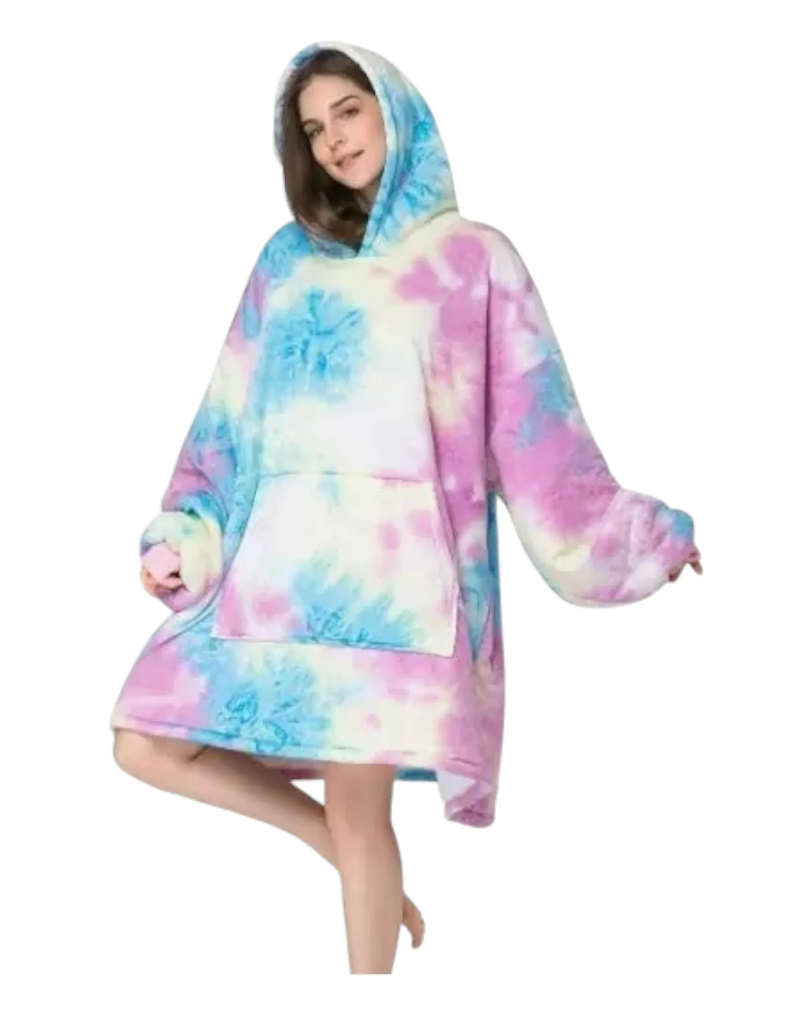 Fluffy Patterned Oodie