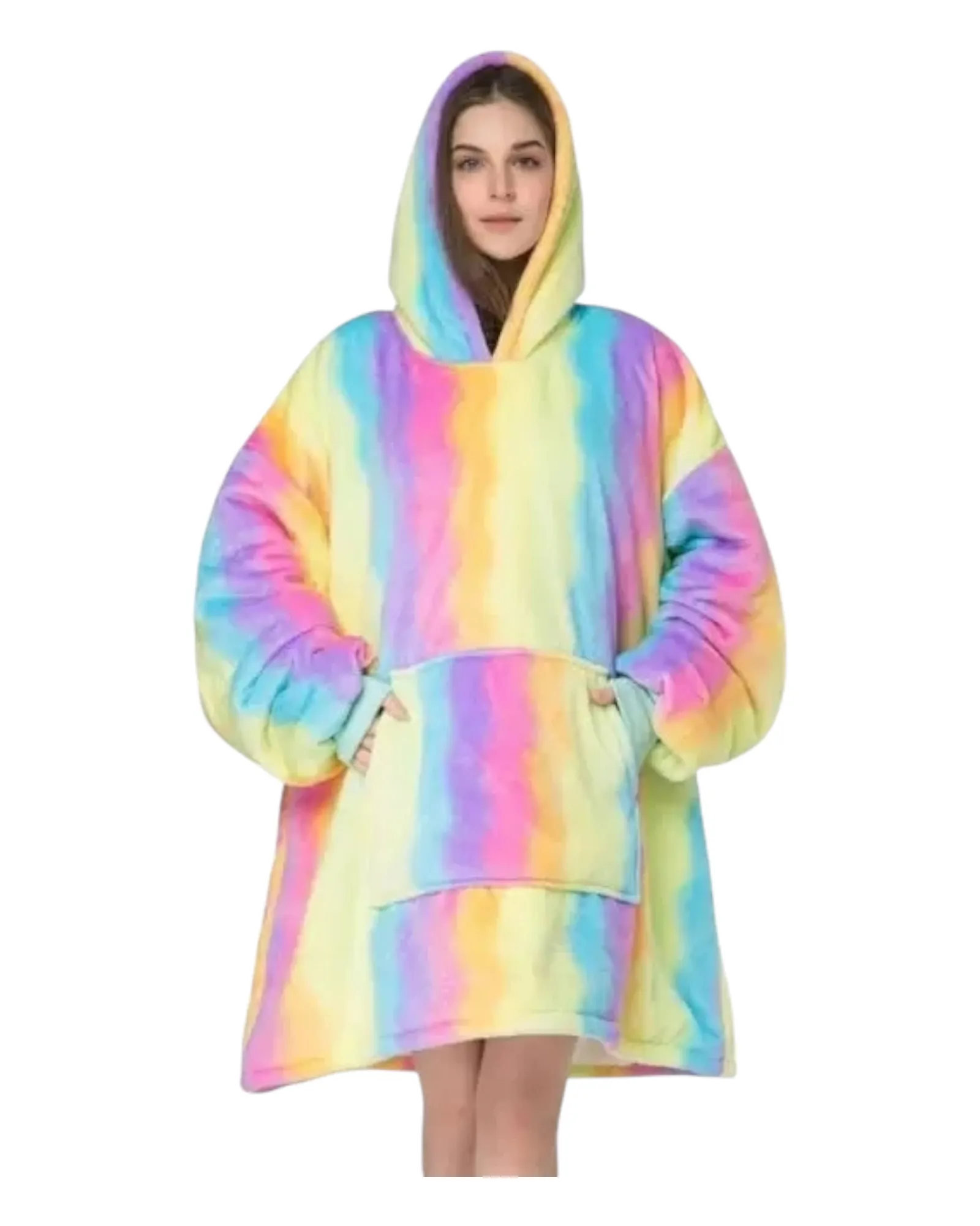 Fluffy Patterned Oodie