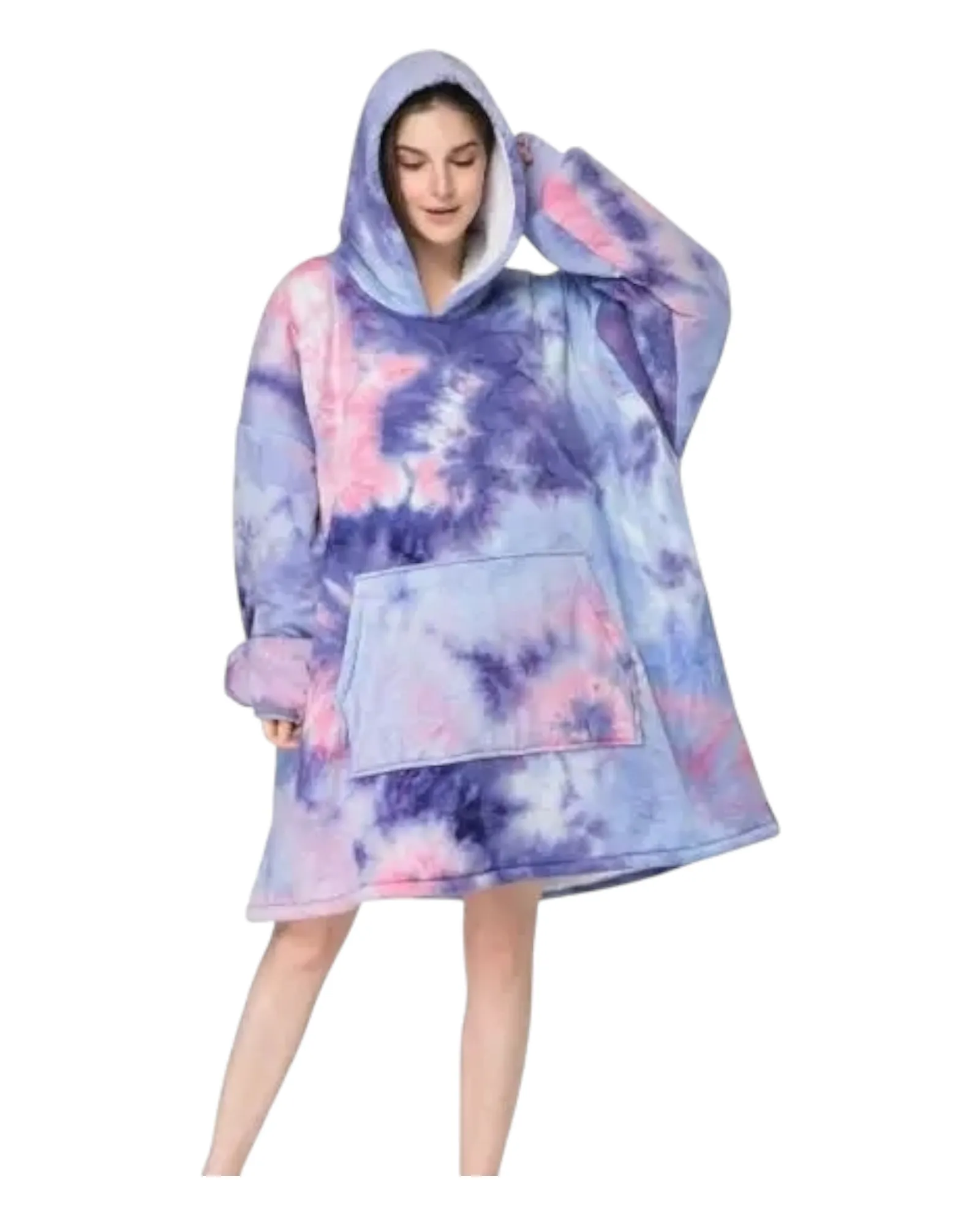 Fluffy Patterned Oodie