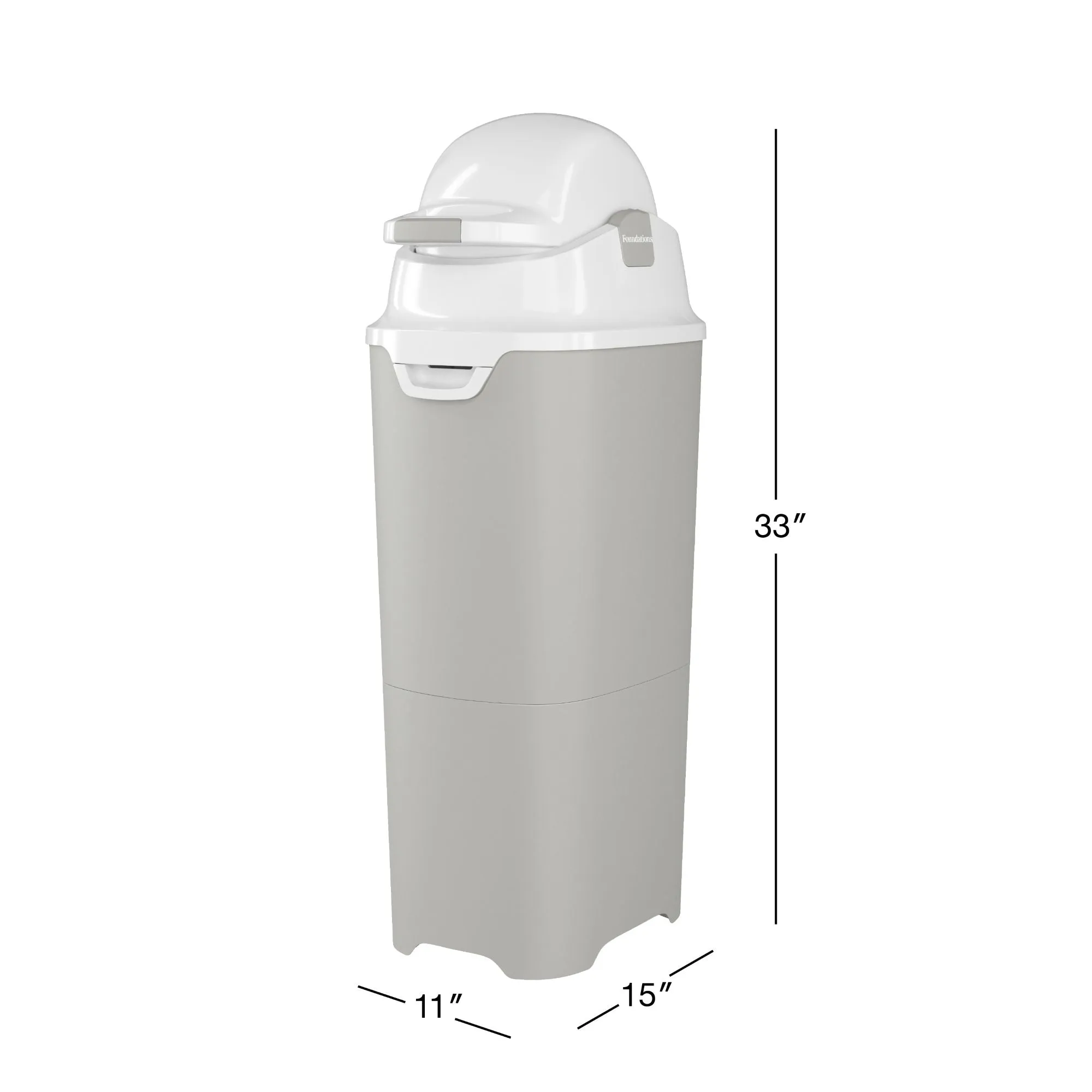 Foundations - Premium Tall Diaper Pail (FOU-9612XXX)