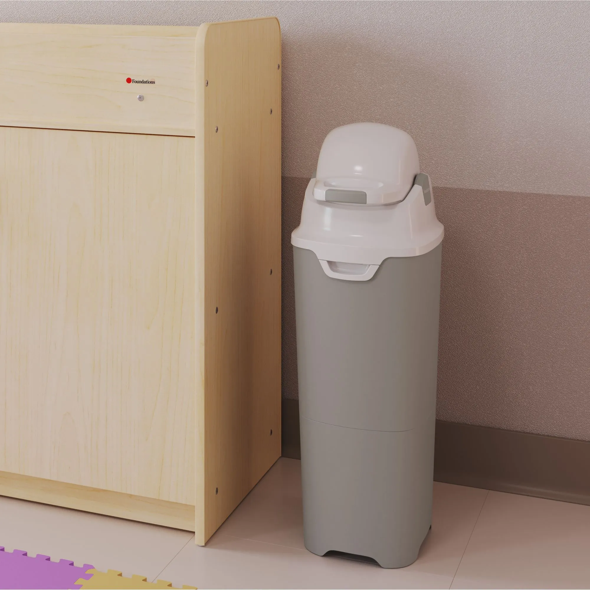 Foundations - Premium Tall Diaper Pail (FOU-9612XXX)