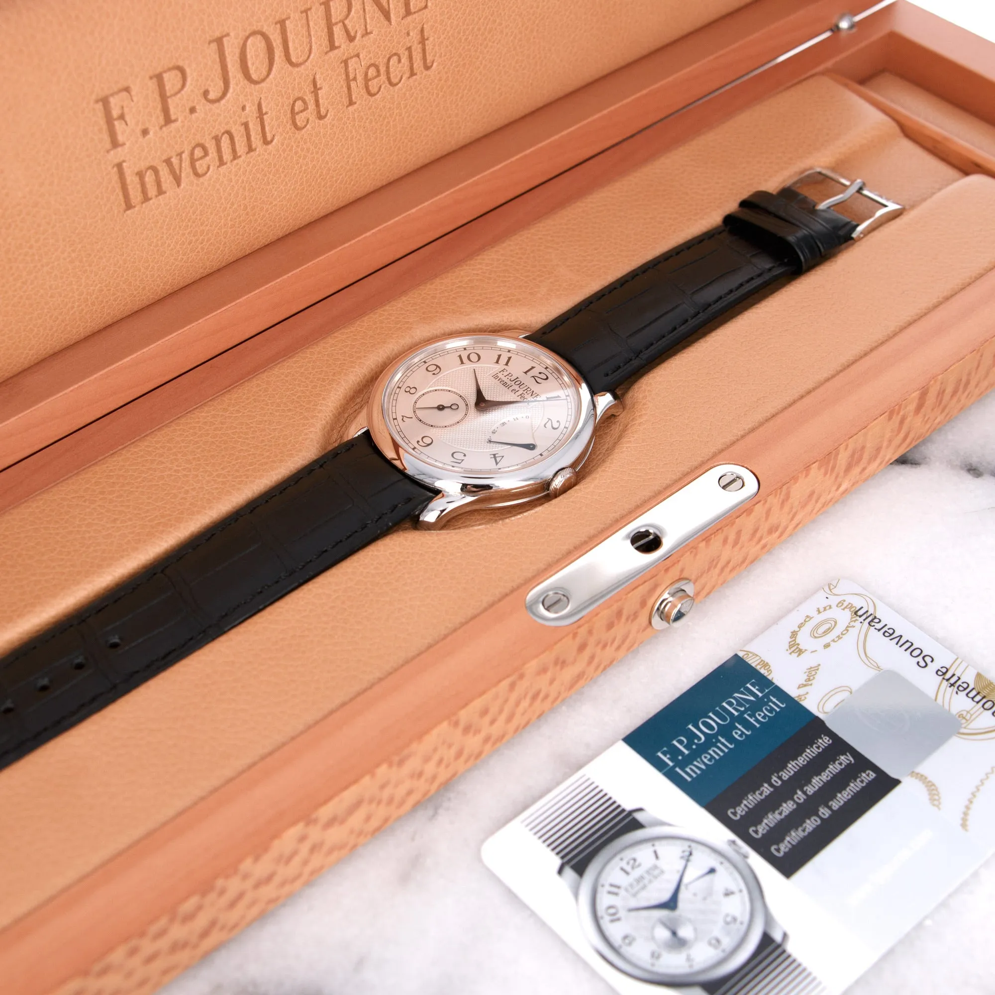 F.P. Journe Platinum Chronometre Souverain Watch