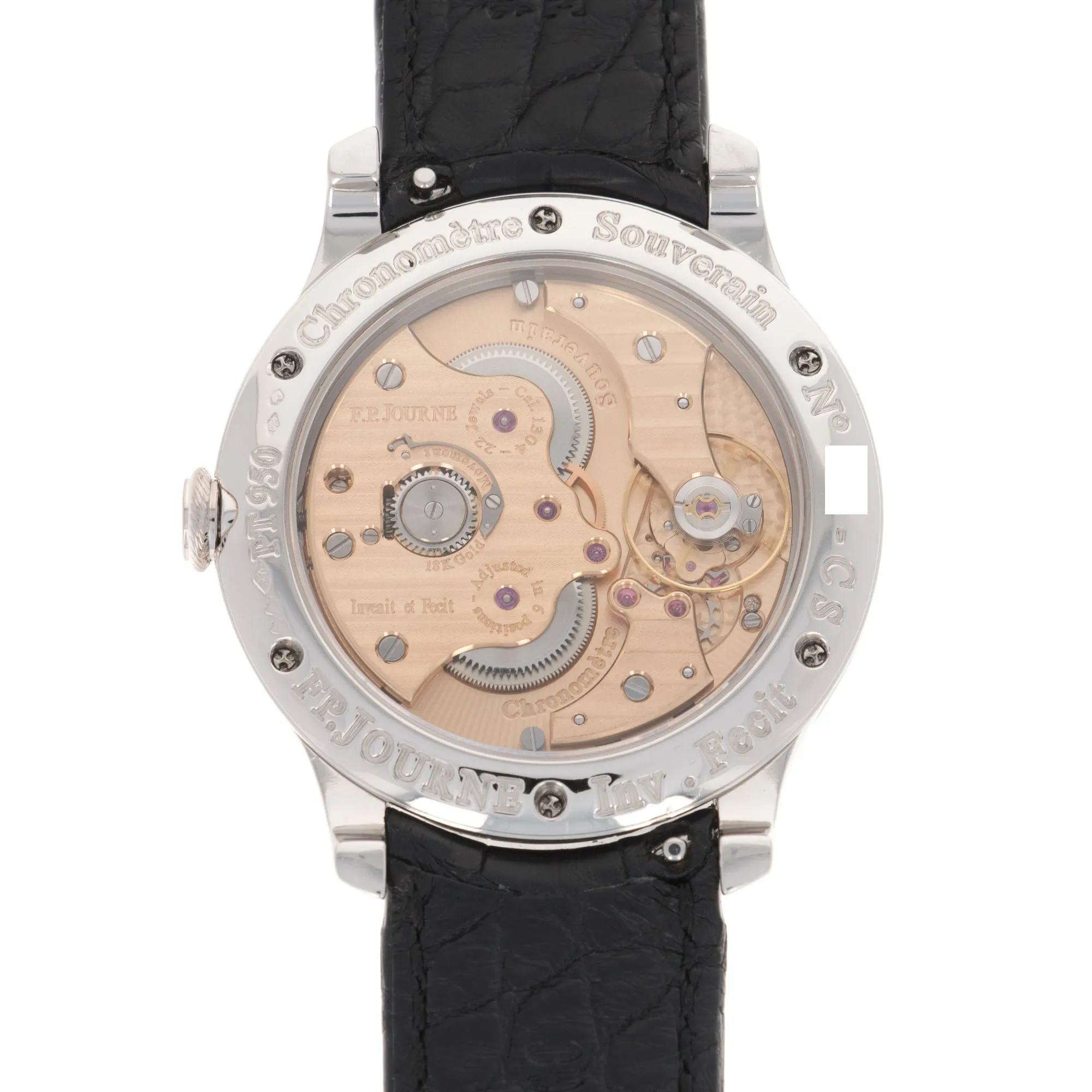 F.P. Journe Platinum Chronometre Souverain Watch