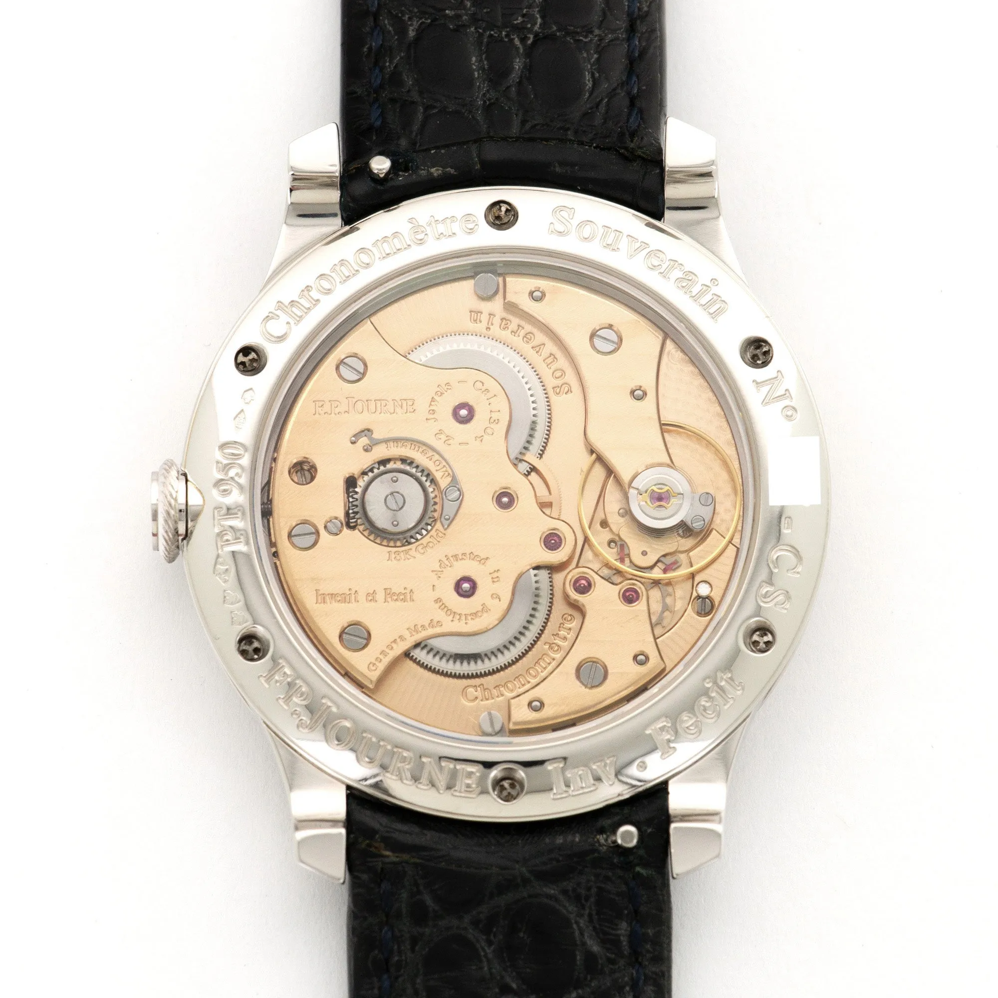 F.P. Journe Platinum Chronometre Souverain Watch