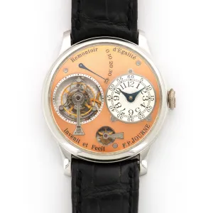 F.P. Journe Platinum Remontoir dEgalite Tourbillon Watch