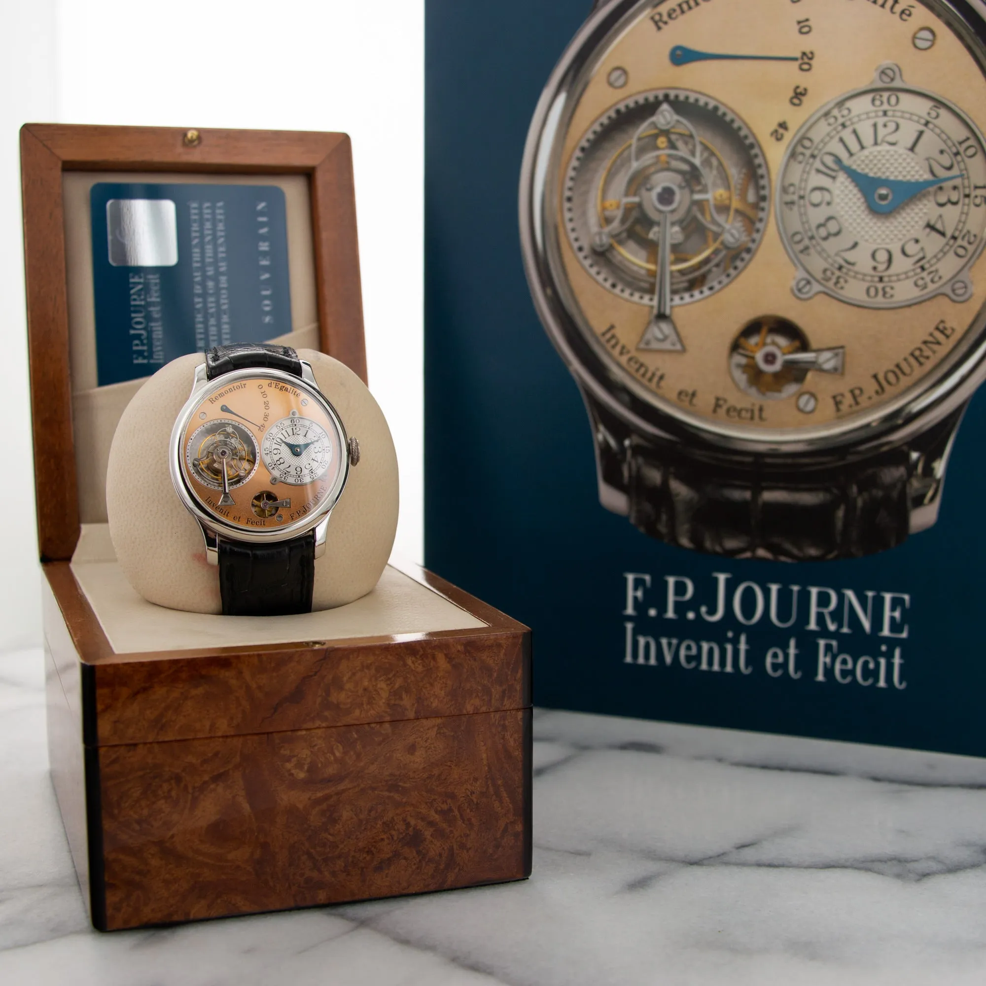 F.P. Journe Platinum Remontoir dEgalite Tourbillon Watch