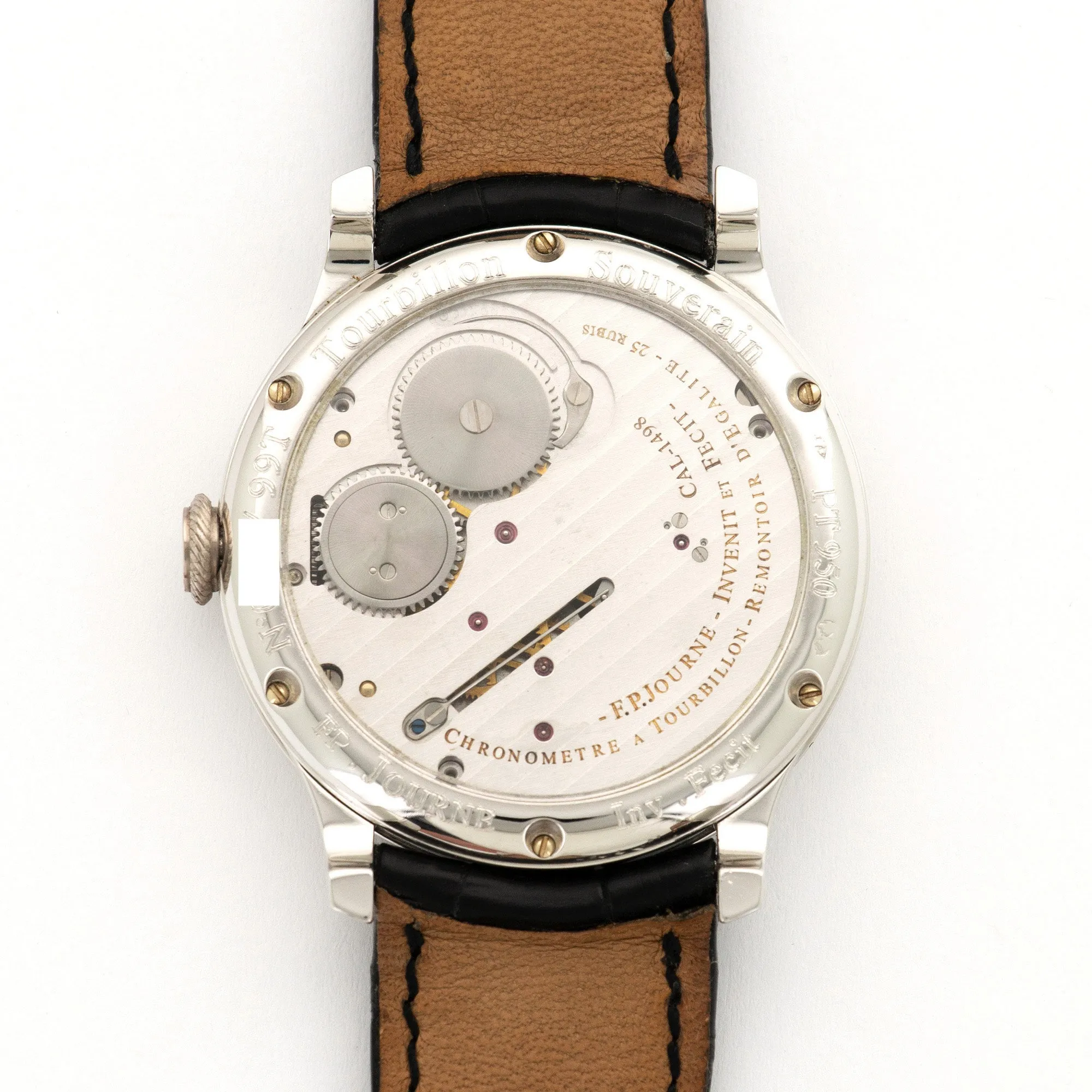 F.P. Journe Platinum Remontoir dEgalite Tourbillon Watch