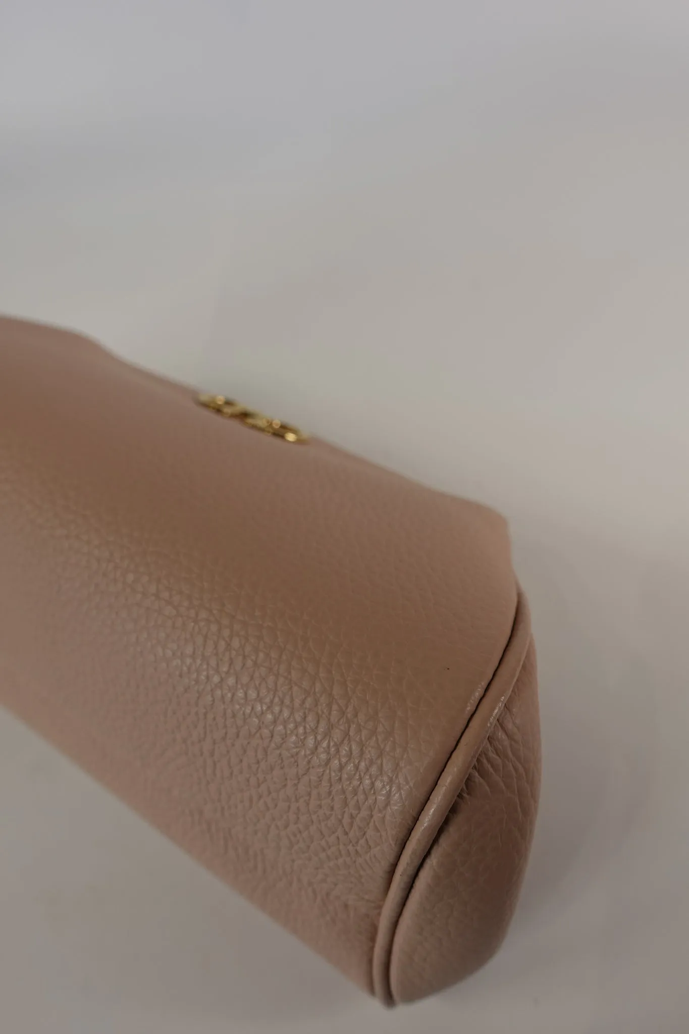Gancini Calfskin Leather Mini Crossbody Bag in Pink