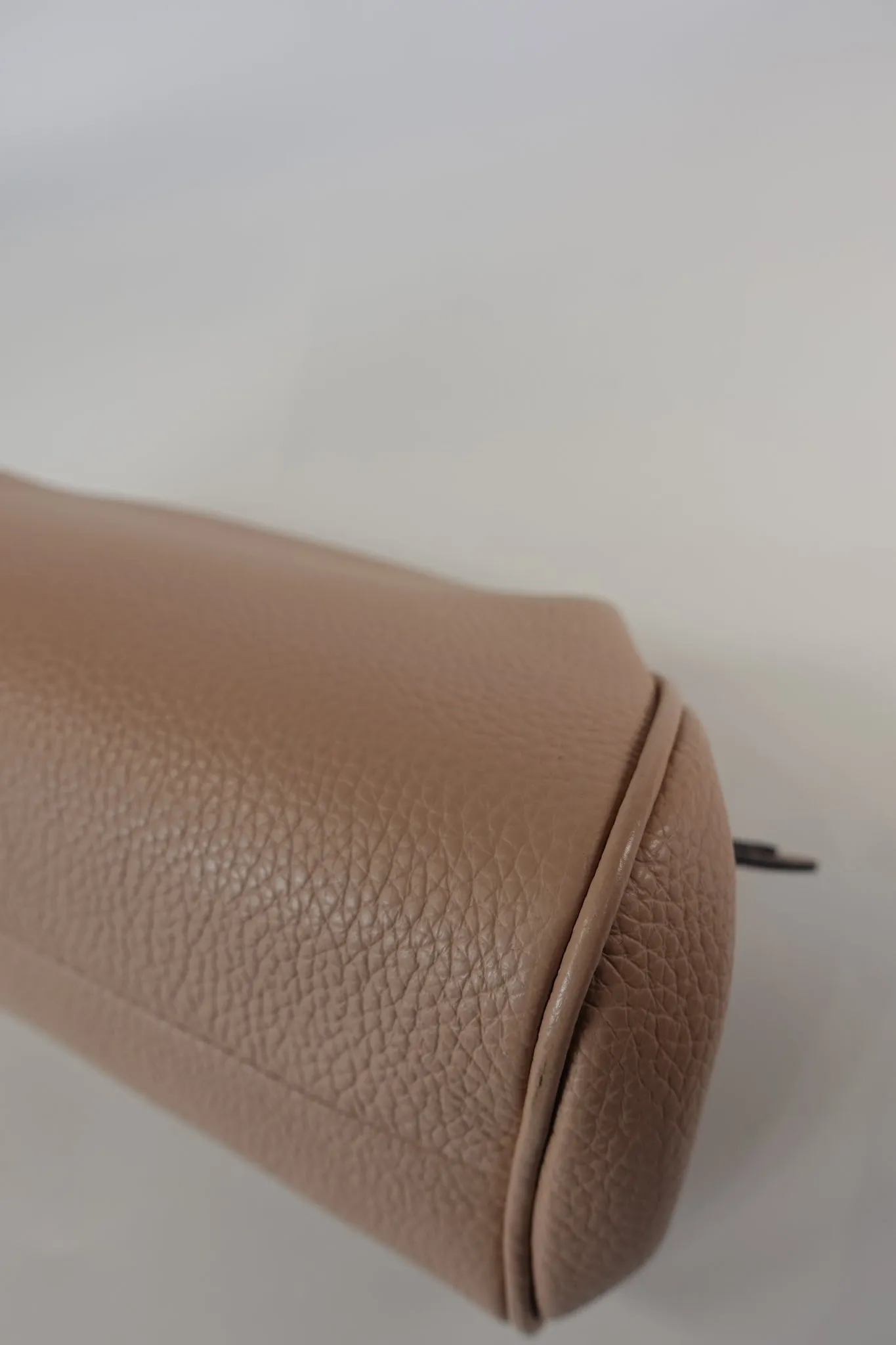 Gancini Calfskin Leather Mini Crossbody Bag in Pink