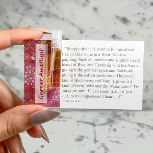 Garnet & Amethyst Blend Perfume Oil Concentrate Sample by Sage