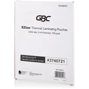 GBC Fusion EZUse Laminating Pouches