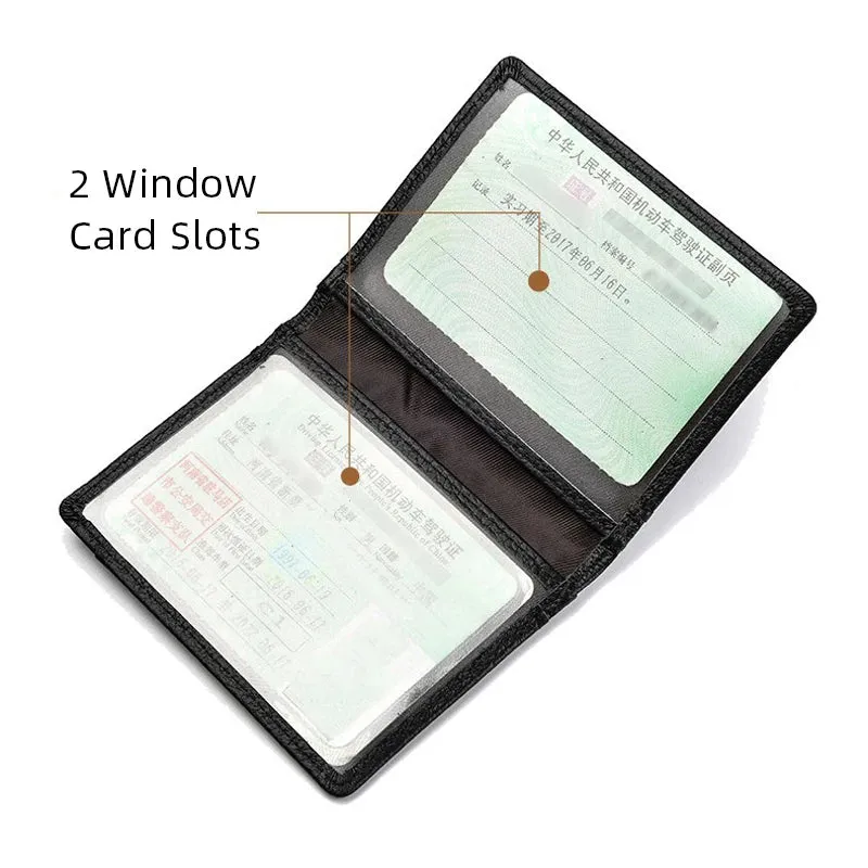 Genuine Leather Super Slim Mini Wallet