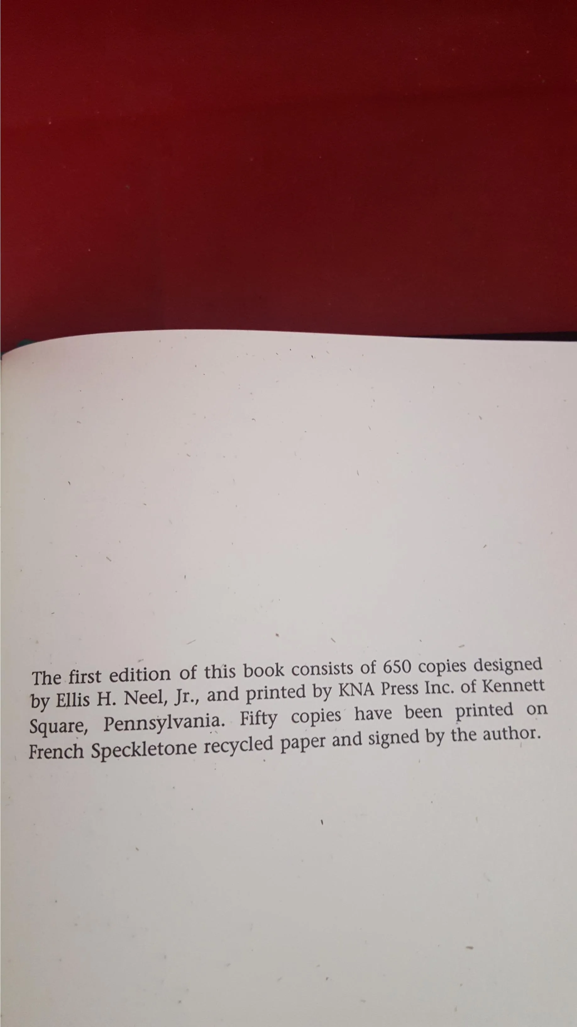 George Sims - The Despain Papers, Holmes Publishing, 1992, 1st Edition, Limited