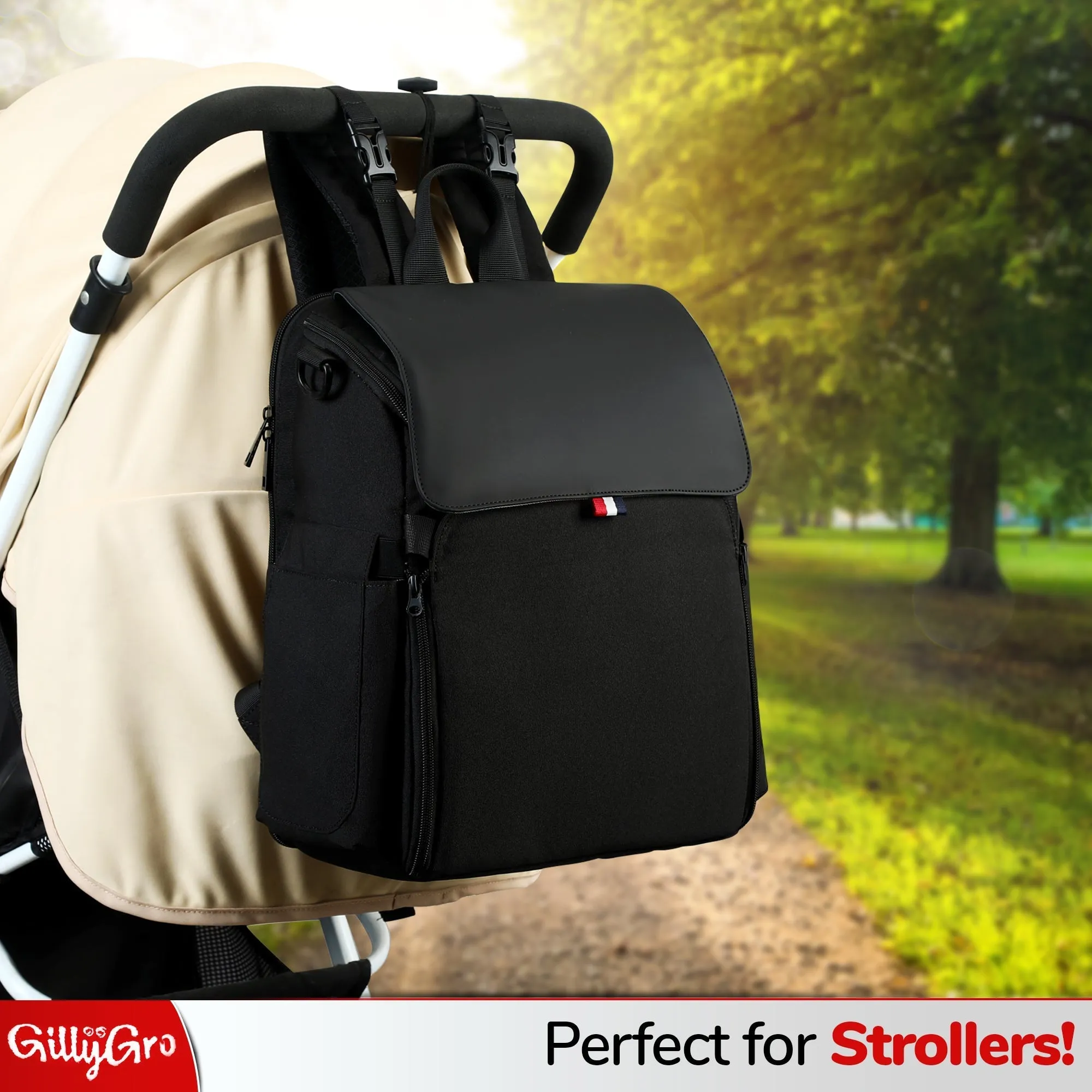 GillyGro Pro Backpack Bundle – The Swiss Army Backpack for Working Parents on the Go!