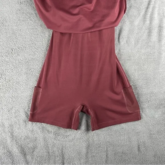 Girlfriend Collective Undress Workout Dress Built In Shorts Size Small‎ Fig