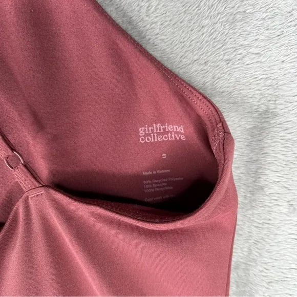Girlfriend Collective Undress Workout Dress Built In Shorts Size Small‎ Fig