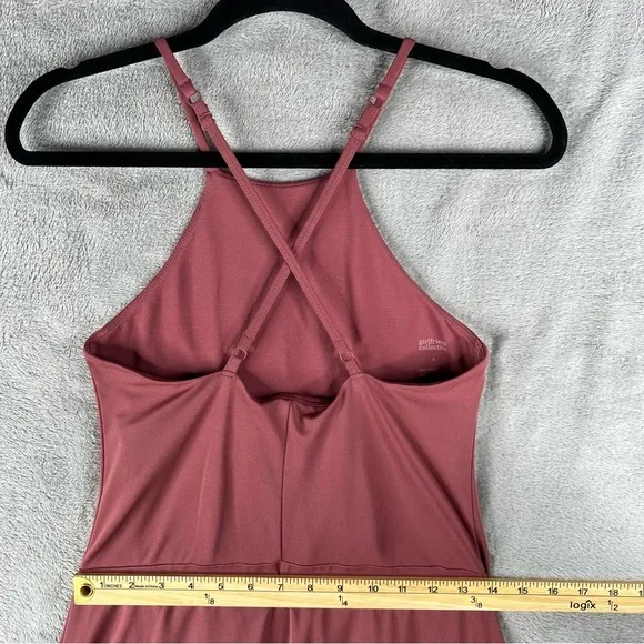 Girlfriend Collective Undress Workout Dress Built In Shorts Size Small‎ Fig