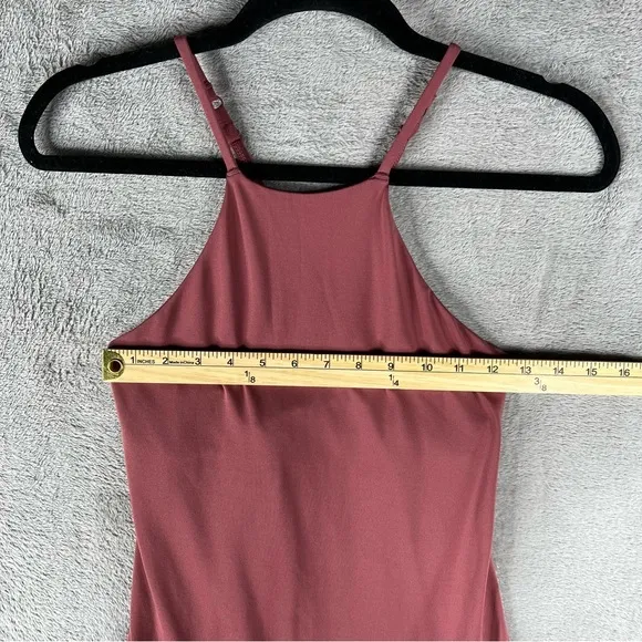 Girlfriend Collective Undress Workout Dress Built In Shorts Size Small‎ Fig