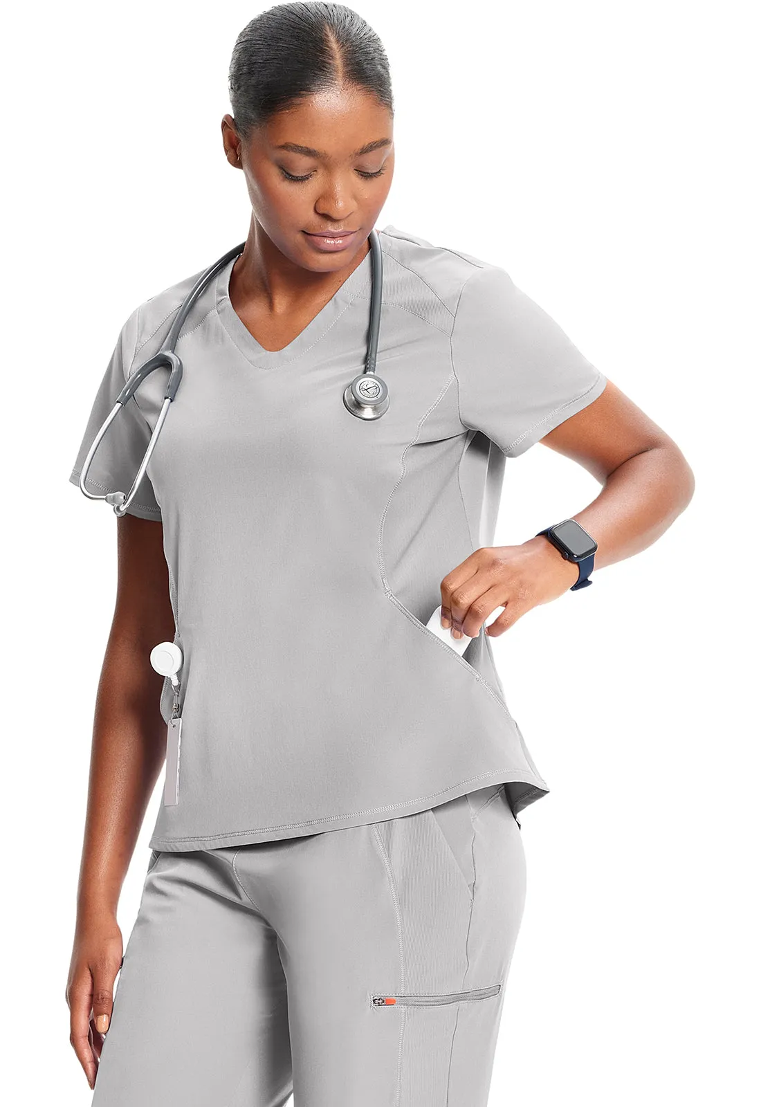 GNR8 IN620A V-Neck Top Vapor