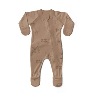GOUMIKIDS Viscose Organic Cotton Footie