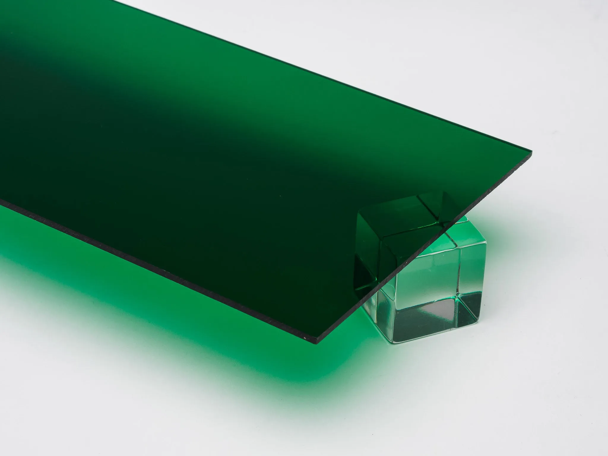 Green Transparent Acrylic Sheet