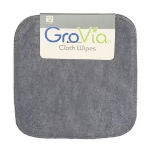 GroVia - Cloth Wipes Cloud (Gray)