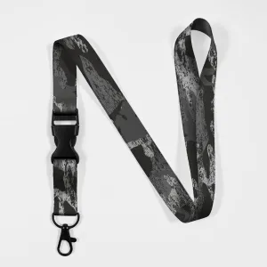 Grunge Gray Camo Lanyard