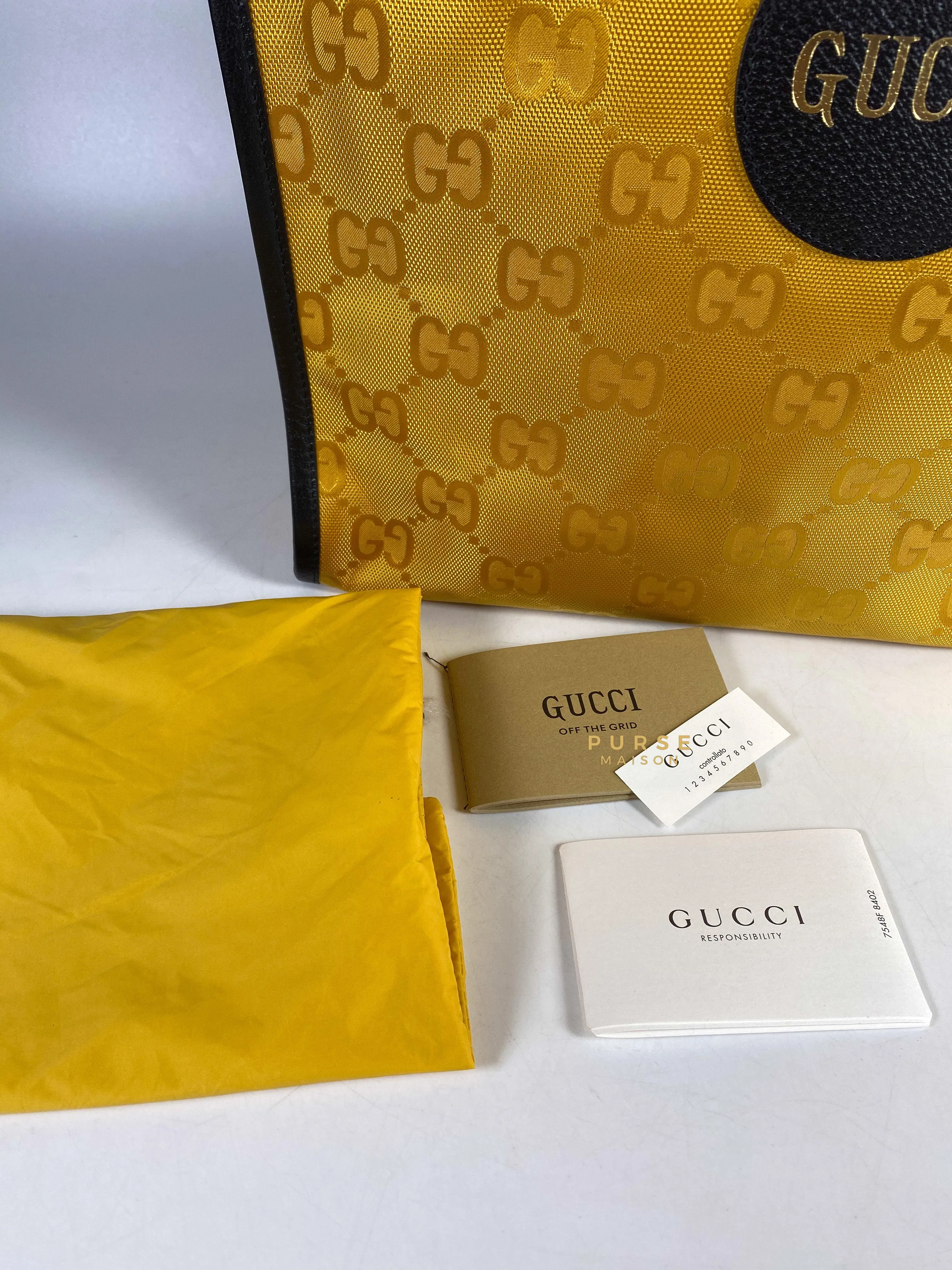 Gucci Off the Grid Yellow Long Tote Bag
