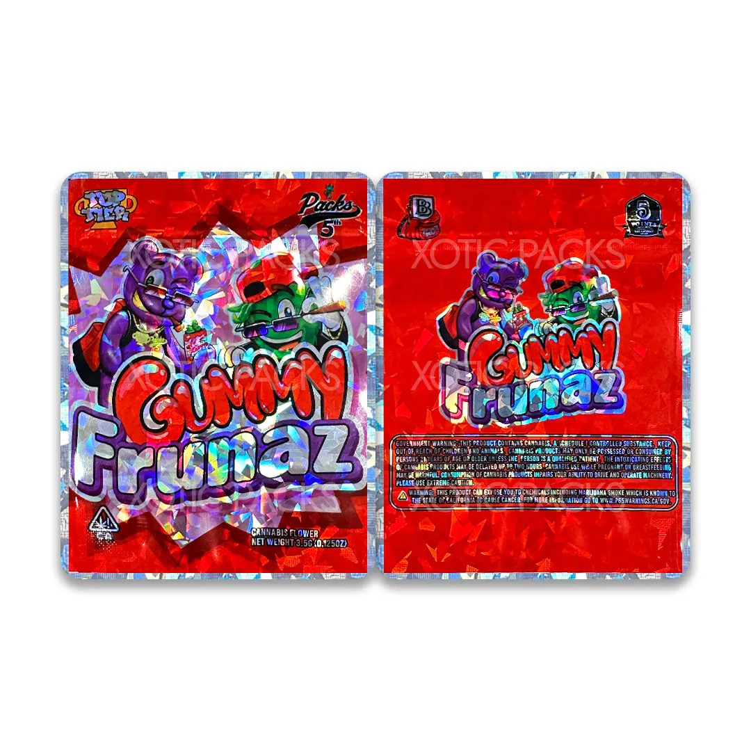 Gummy Frunaz Mylar Bag 3.5 Grams