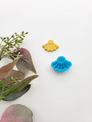 Half Daisy | Floral Clay Cutter