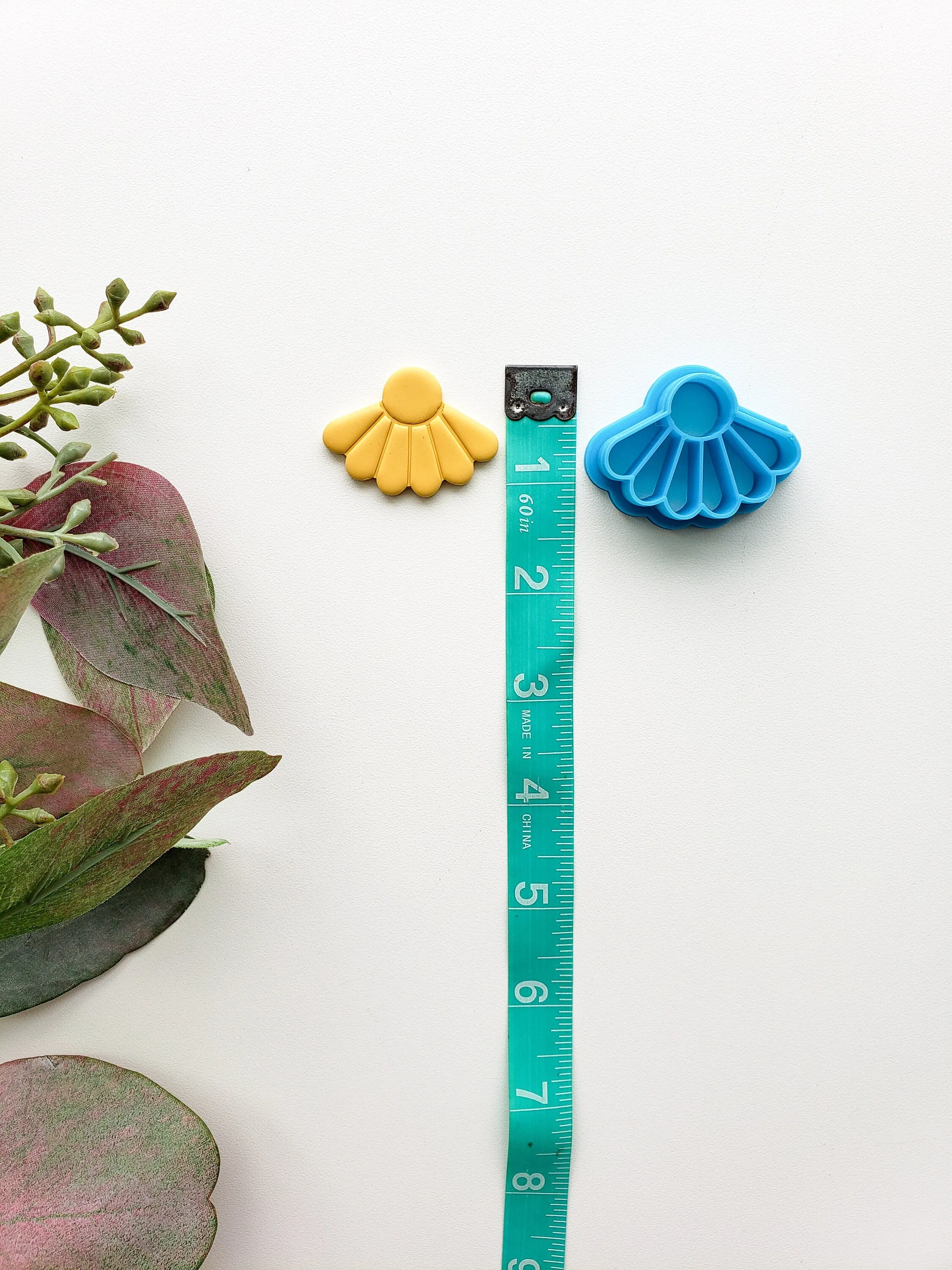 Half Daisy | Floral Clay Cutter
