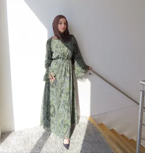 Hanadi Patterned Dress
