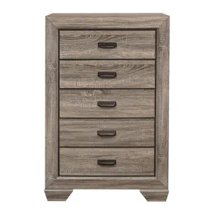 Homelegance Beechnut 5 Drawer Chest in Natural 1904-9