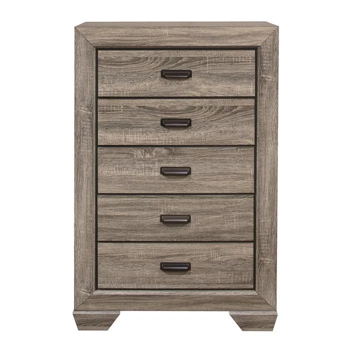 Homelegance Beechnut 5 Drawer Chest in Natural 1904-9